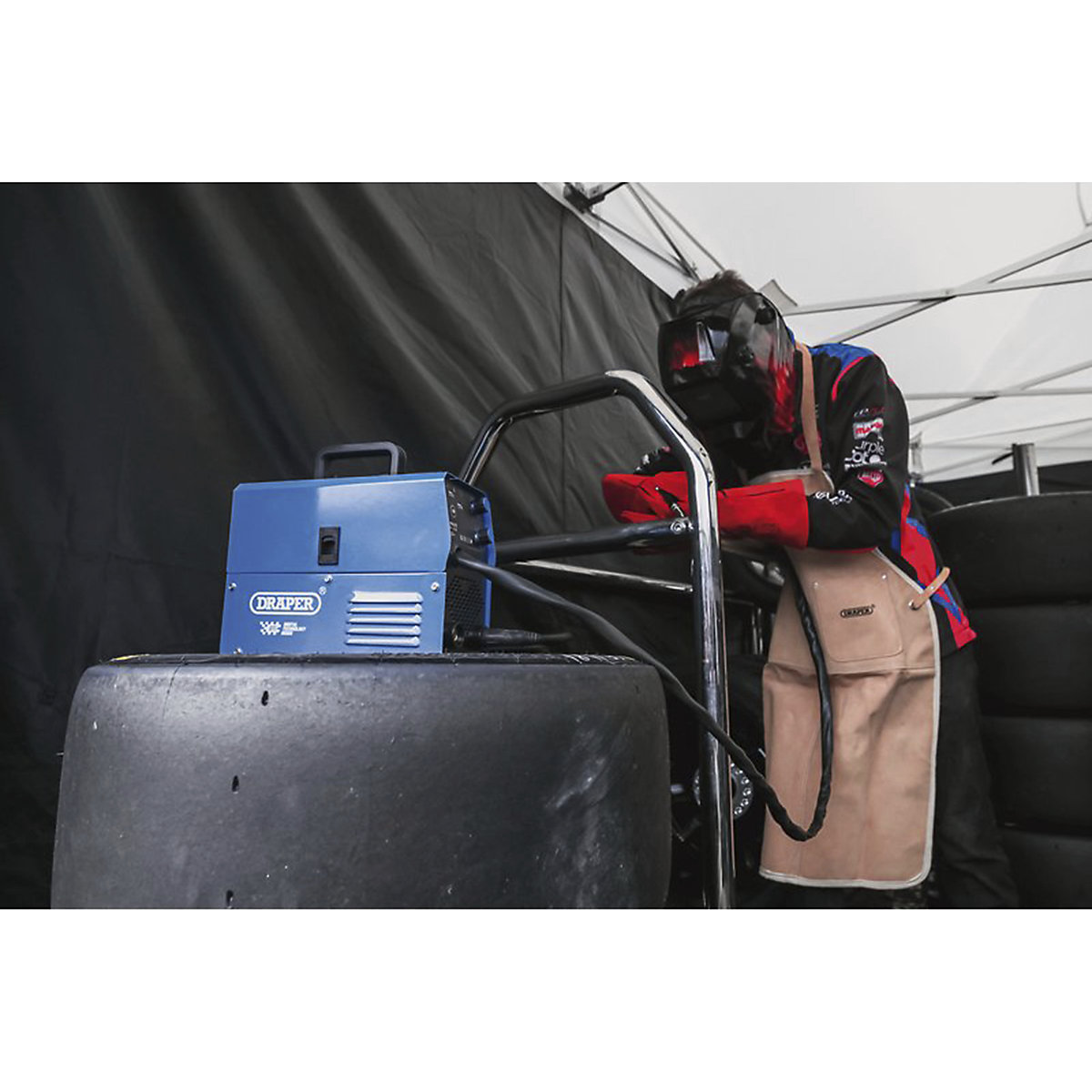 Draper Gasless MIG Inverter Multi-Welder DTi | 120A (Product illustration 5)-4