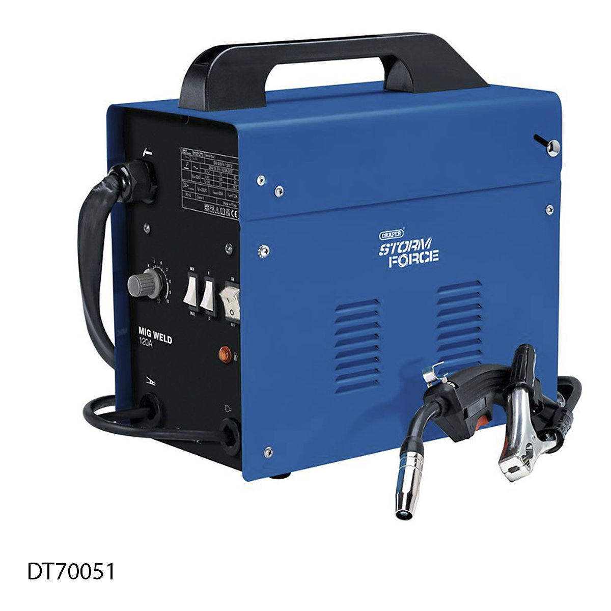 Draper Storm Force Gasless MIG Welder (Product illustration 3)-2