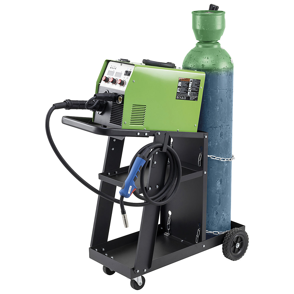 SIP AUTOPLUS ECO 200 MIG/ARC Inverter Welder with 3-Tier Welding Cart, SIP AUTOPLUS ECO 200 MIG/ARC Inverter Welder with 3-Tier Welding Cart, SIP AUTOPLUS ECO 200 MIG/ARC Inverter Welder w/ 3-Tier Welding Cart-0