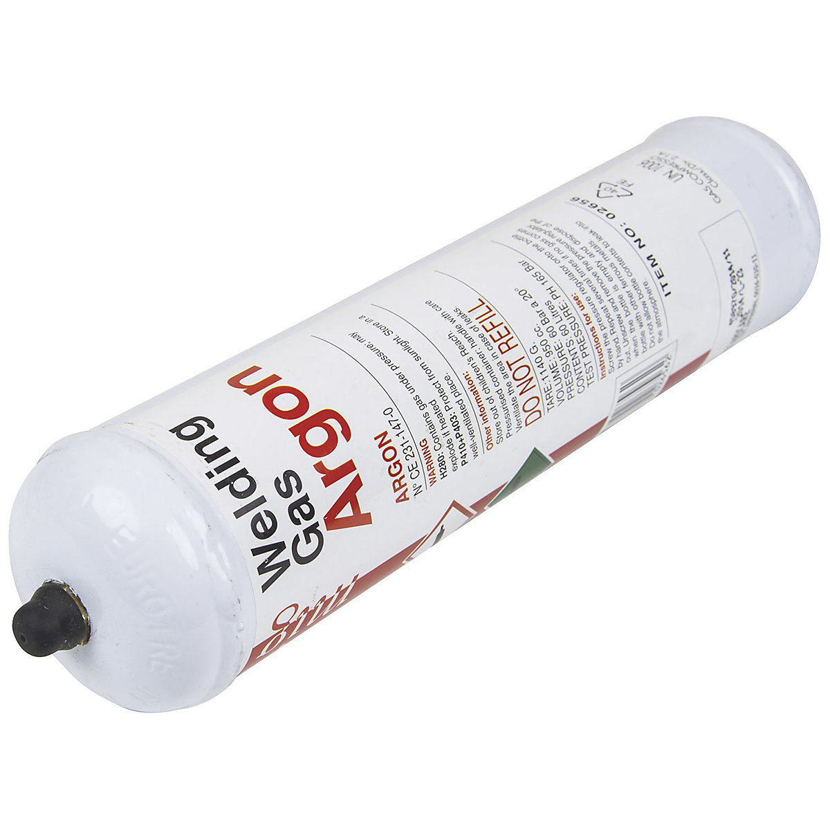 SIP Argon Disposable Gas Bottle | 390g (Product illustration 2)-1
