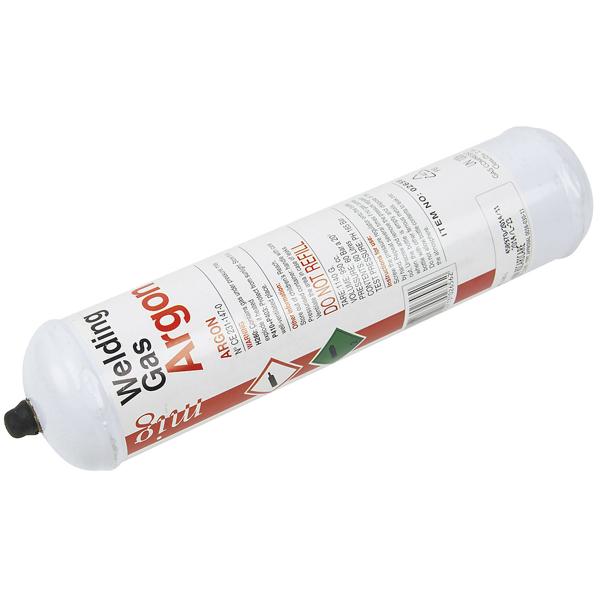 SIP Argon Disposable Gas Bottle | 390g (Product illustration 3)-2