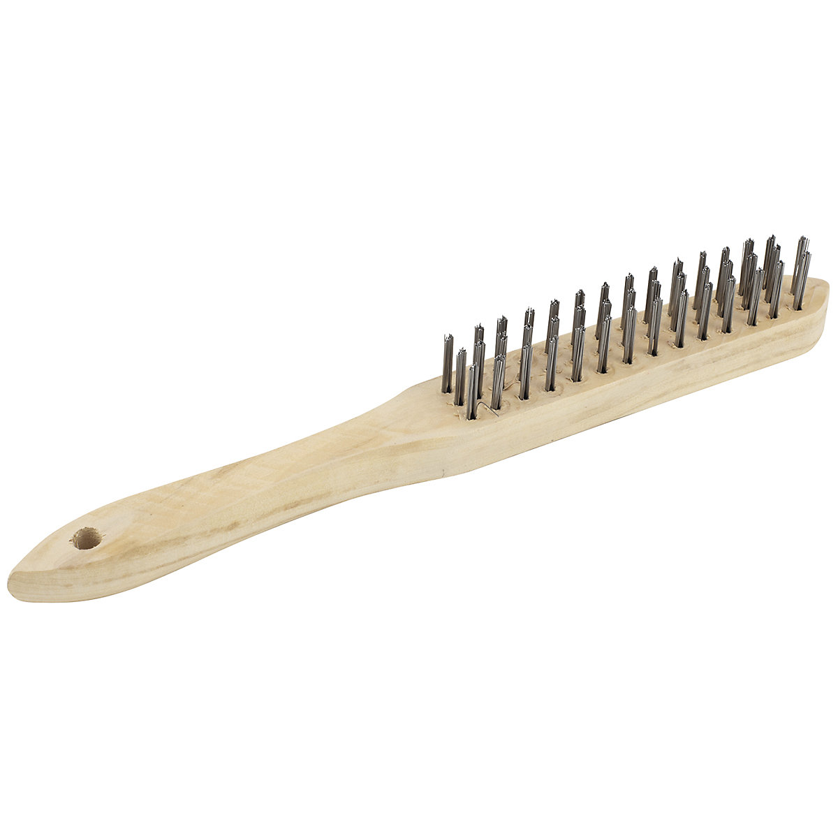 SIP Mild Steel Wire Brush, SIP Mild Steel Wire Brush, SIP Mild Steel Wire Brush | 3-Row-1