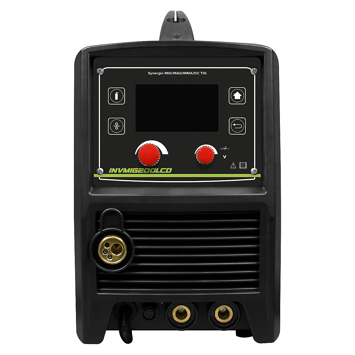 Sealey Inverter Welder | MIG, TIG & MMA 200A with LCD Screen (Product illustration 2)-1