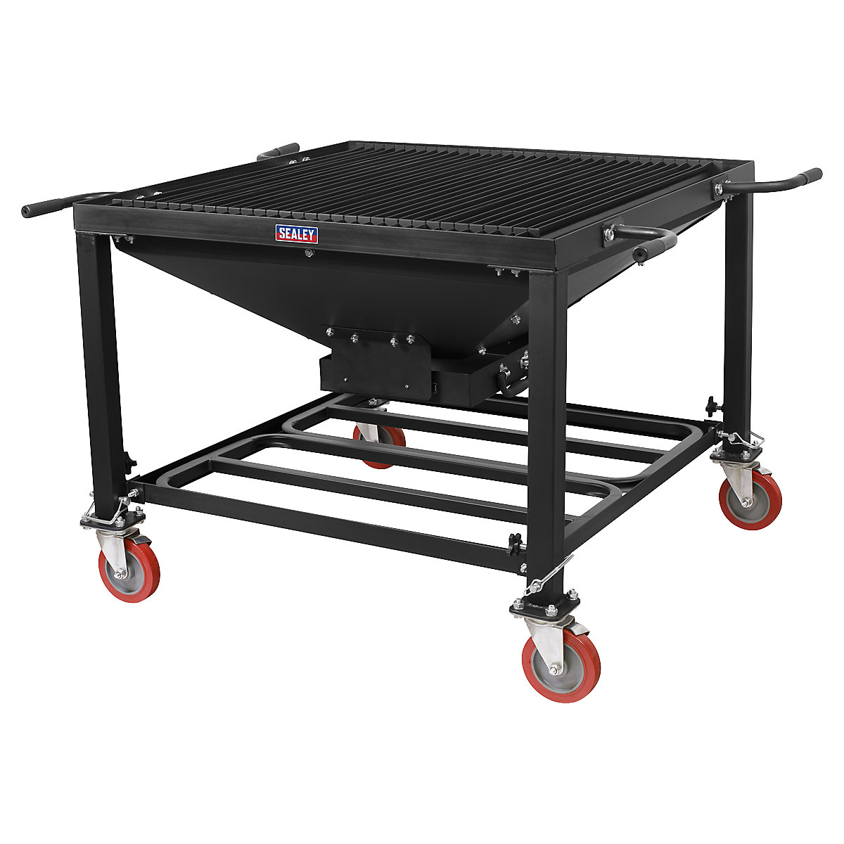 Sealey Plasma Cutting Table | Adjustable Height & Castor Wheels (Product illustration 2)-1