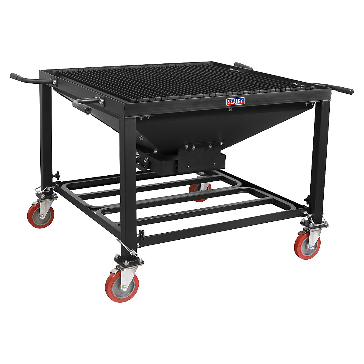 Sealey Plasma Cutting Table | Adjustable Height & Castor Wheels, Sealey Plasma Cutting Table | Adjustable Height & Castor Wheels, Sealey Plasma Cutting Table | Adjustable Height with Castor Wheels | 1200w x 910d mm | 750-910mm Height Range | 136kg Weight Capacity-0