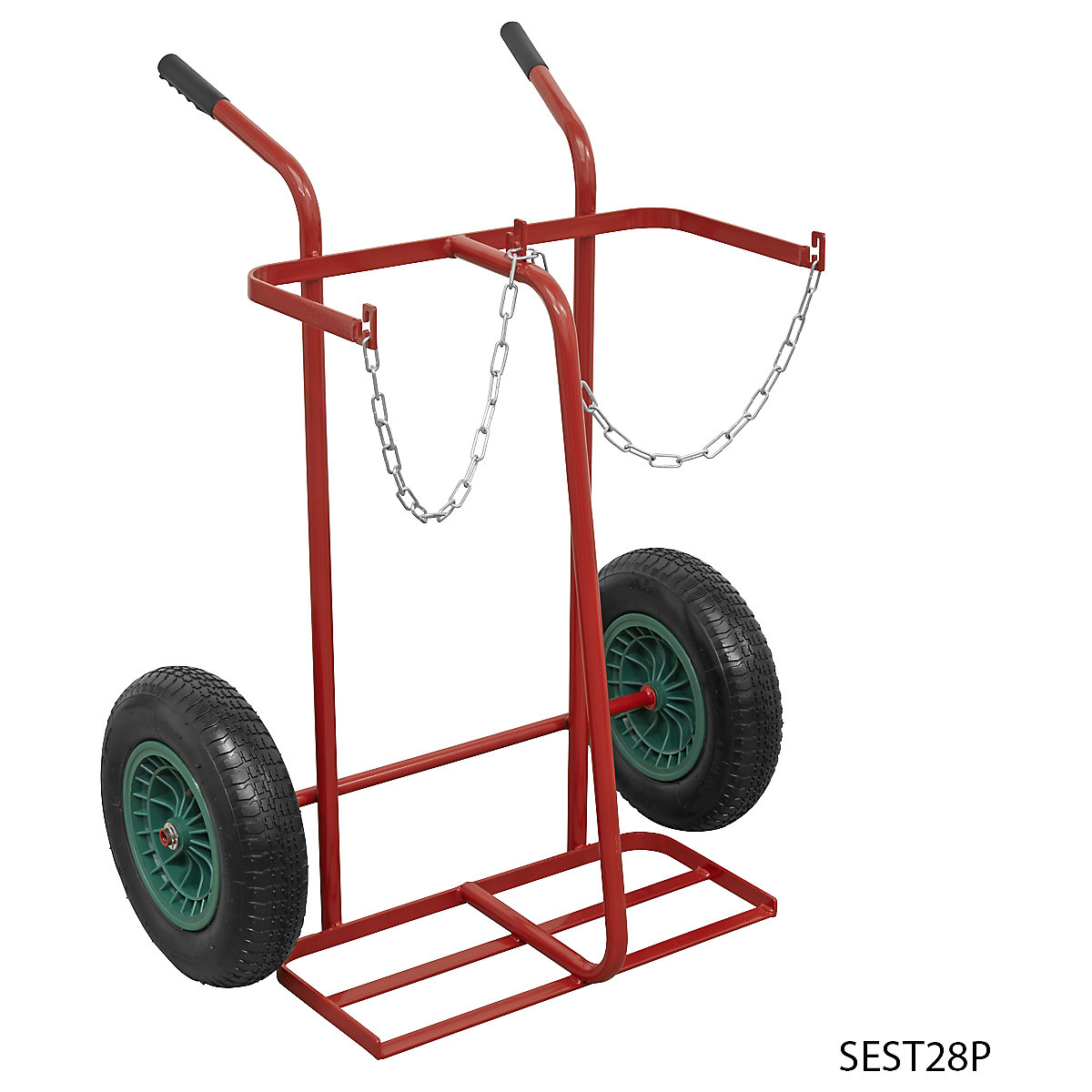 Sealey Welding Bottle Trolley (Product illustration 3)-2