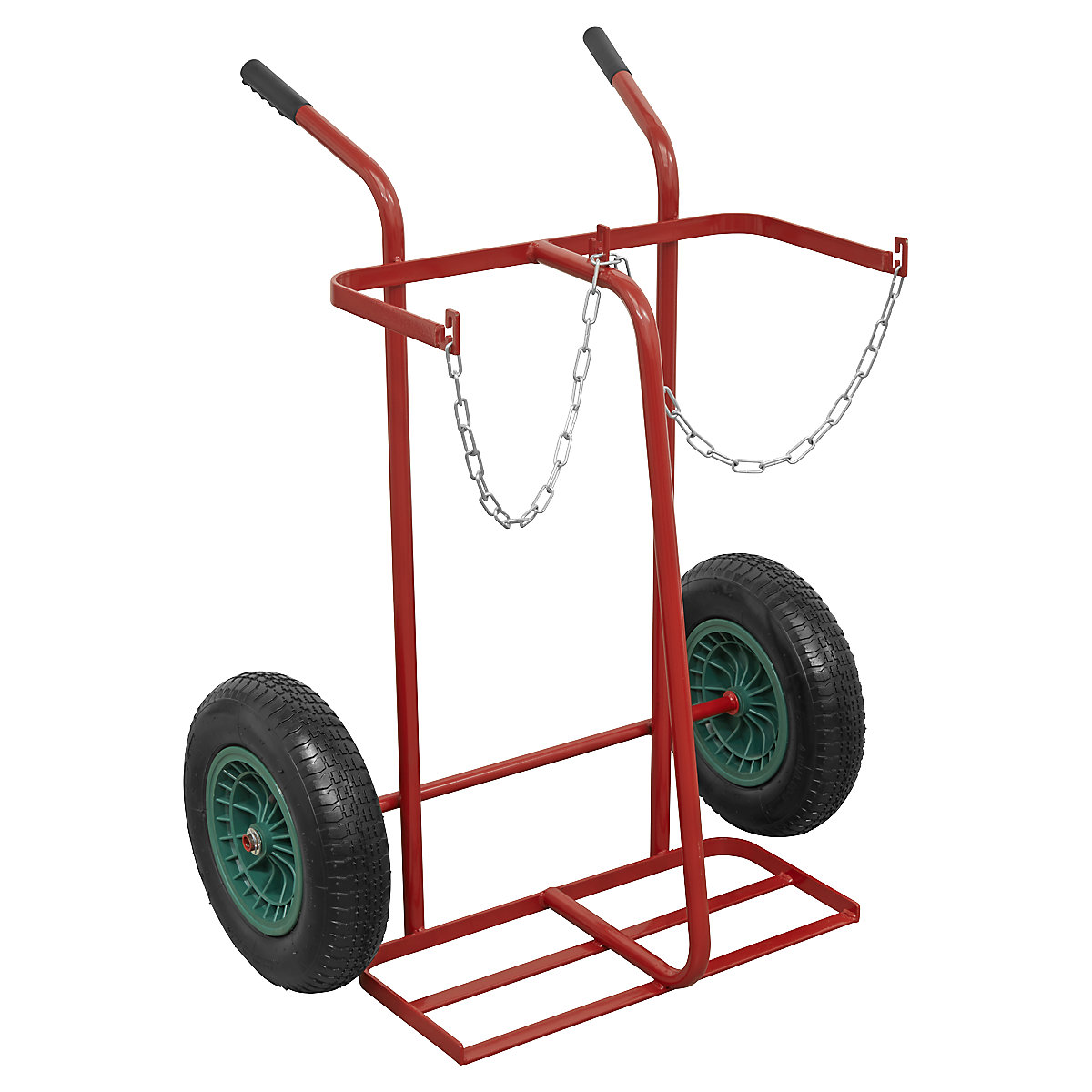 Sealey Welding Bottle Trolley, Sealey Welding Bottle Trolley, Sealey Welding Bottle Trolley | 2 Bottle | Pneumatic Tyres-0
