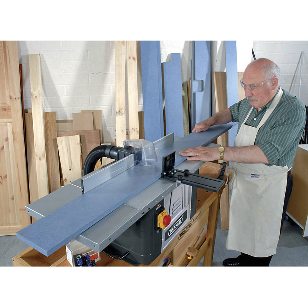 Draper Bench Mounted Spindle Moulder | 1500W (Product illustration 2)-1