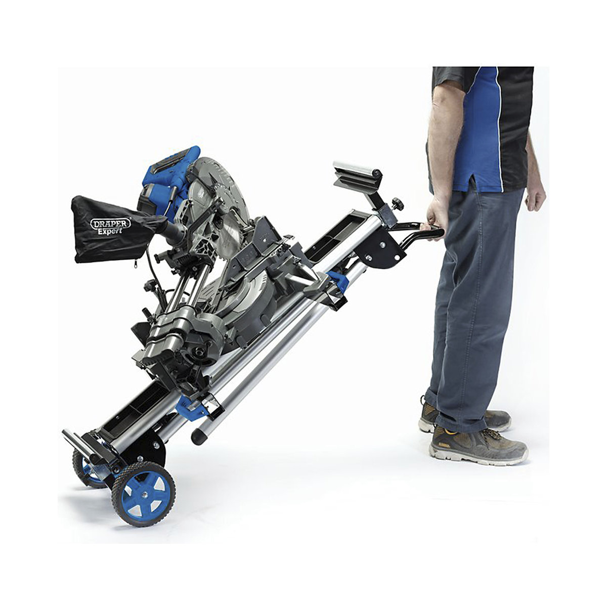 Draper Mobile Extending Mitre Saw Stand (Product illustration 3)-2