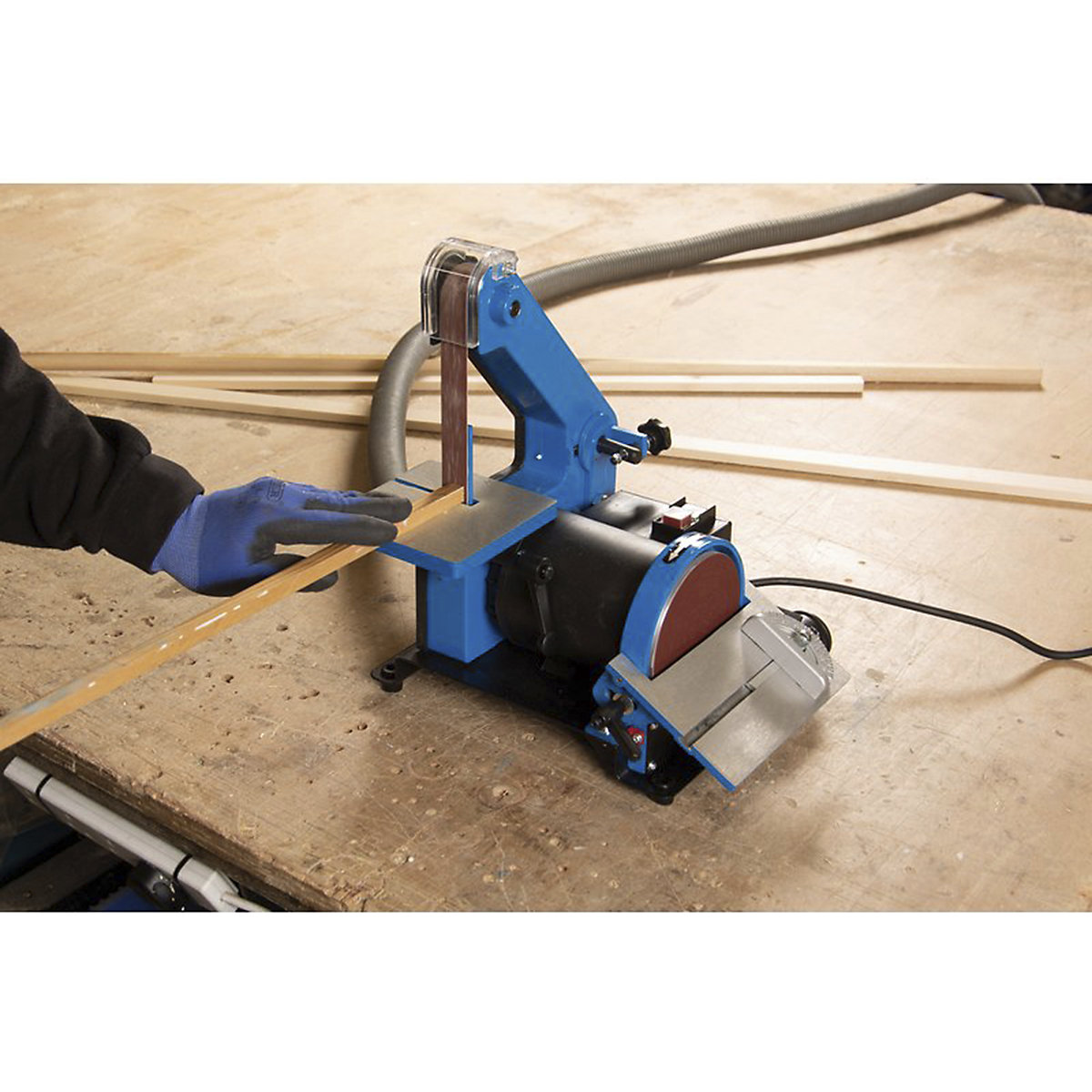 Draper Storm Force Belt & Disc Sander | 300W (Product illustration 2)-1