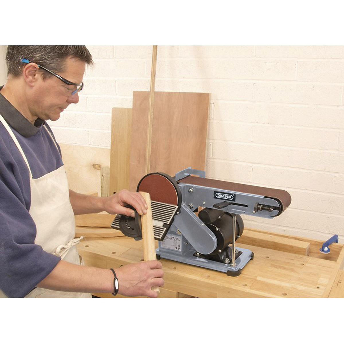 Draper Storm Force Belt & Disc Sander | 375W (Product illustration 3)-2