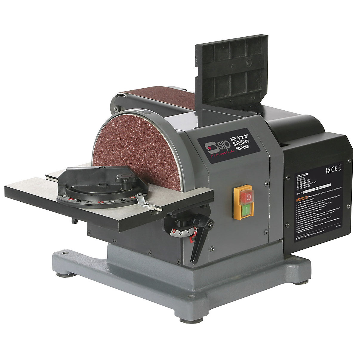 SIP 4" x 8" Belt Disc Sander (Product illustration 3)-2
