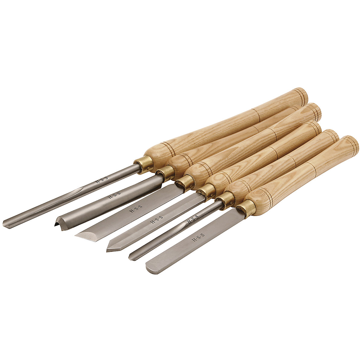 SIP 6pc Wood Lathe Chisel Set (Product illustration 4)-3
