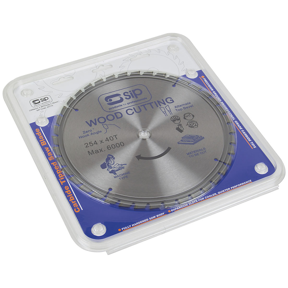 SIP TCT 40T Circular Saw Blade (Product illustration 2)-1