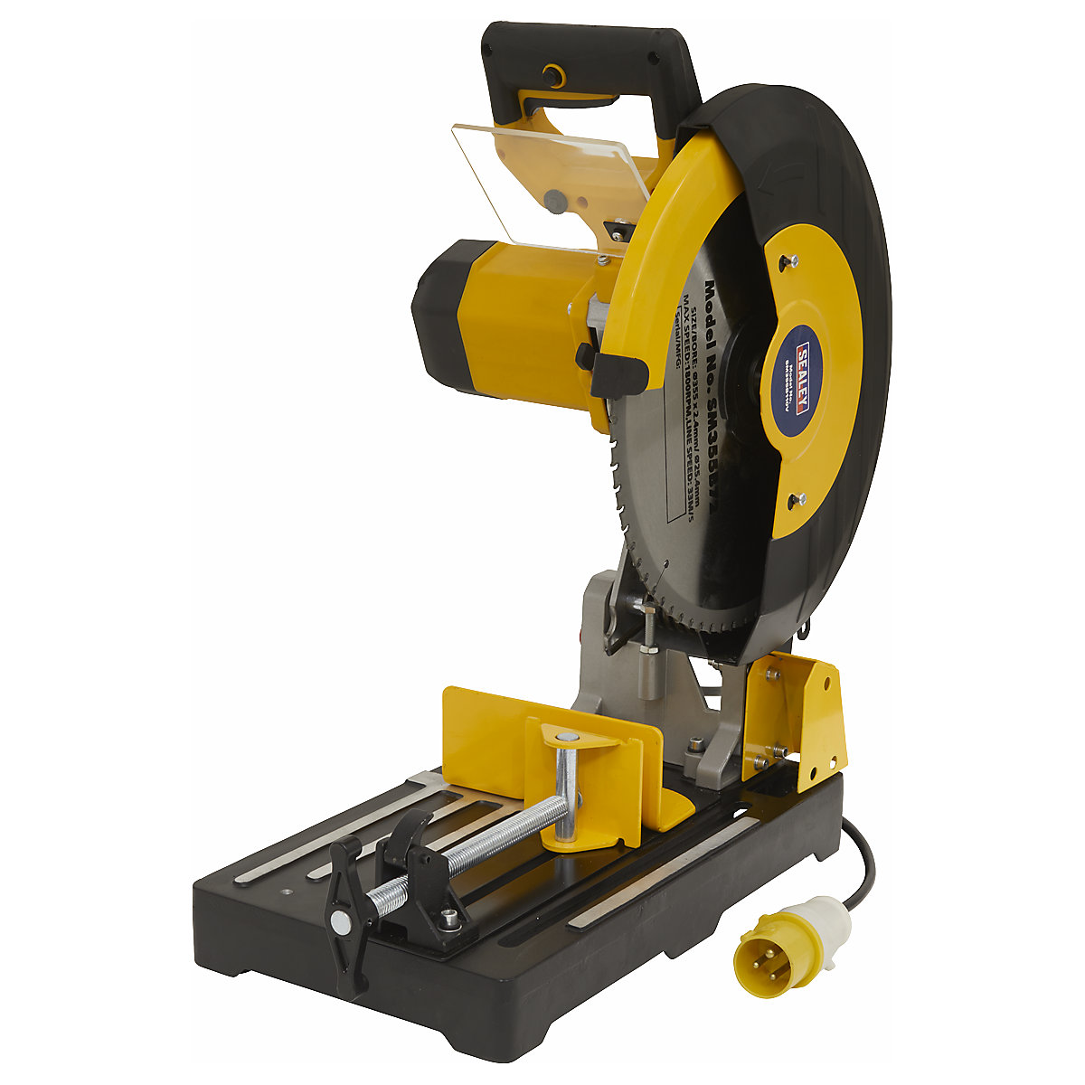 Sealey Cut-Off Machine with Blade | 355mm | 110V (Product illustration 2)-1