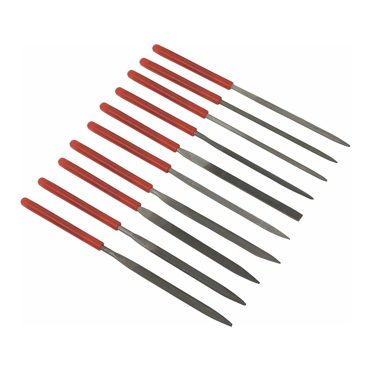 Sealey Needle File Set | 10pc (Product illustration 2)-1