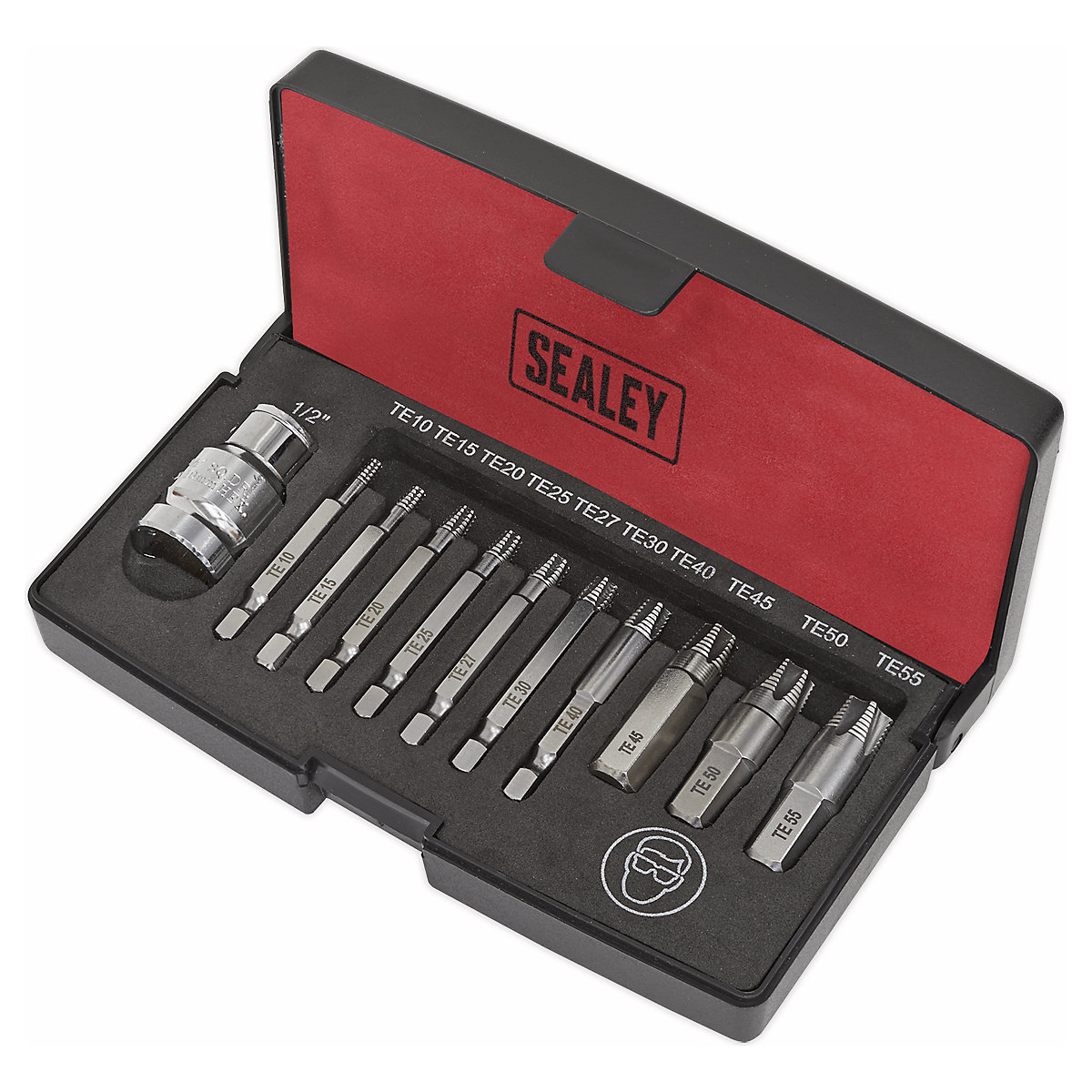 Sealey TRX-Star* Fitting Extractor Set | 11pc (Product illustration 3)-2