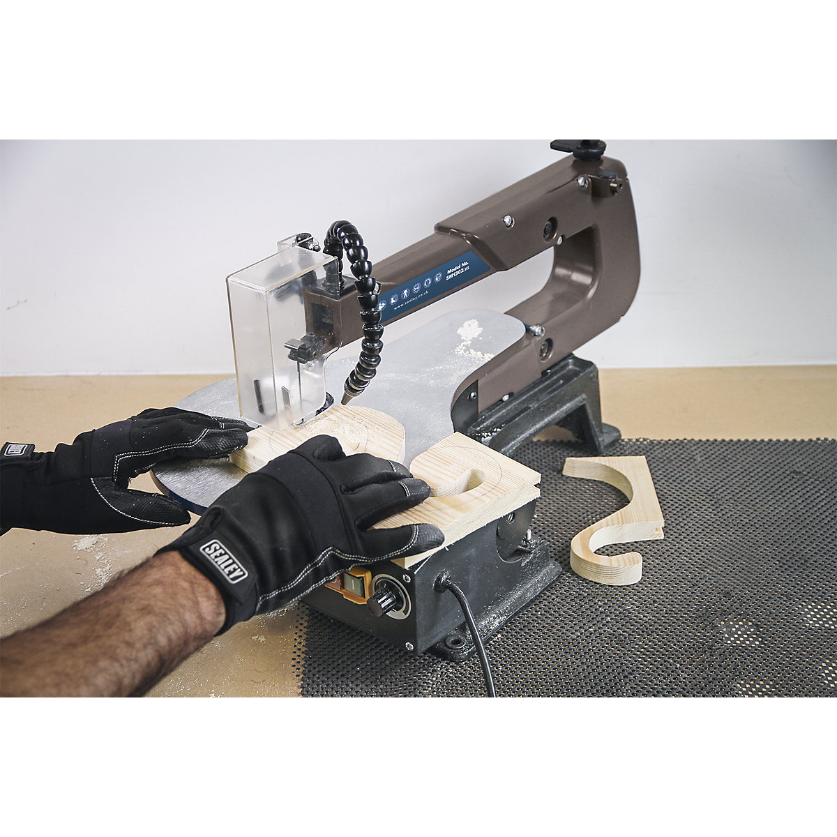 Sealey Variable Speed Scroll Saw (Product illustration 3)-2