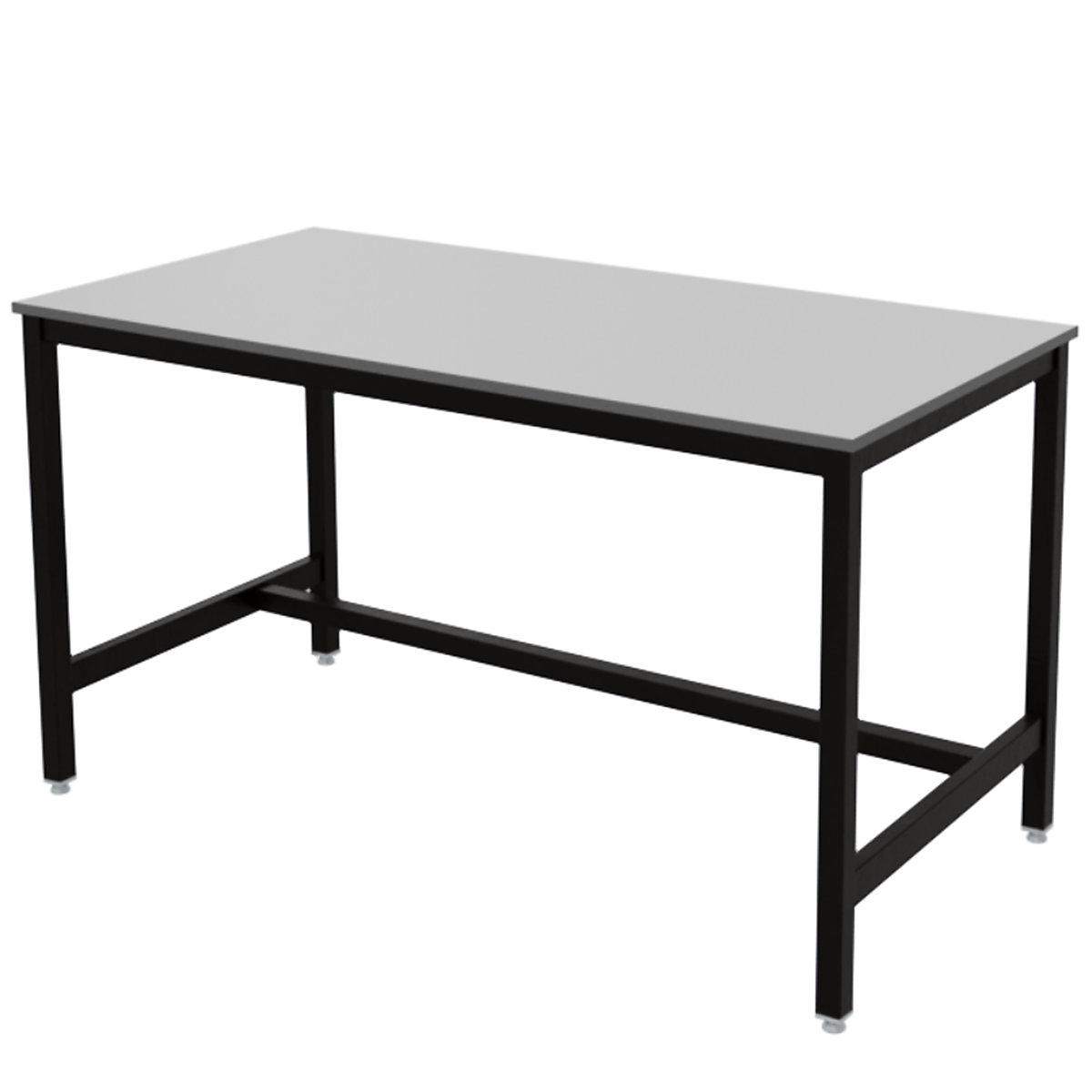 BiGDUG Fully Welded ESD Workbenches, BiGDUG Fully Welded ESD Workbenches, BiGDUG Fully Welded ESD Workbench | 840h x 1200w x 600d mm | Black | T-Bar | 500kg UDL-0