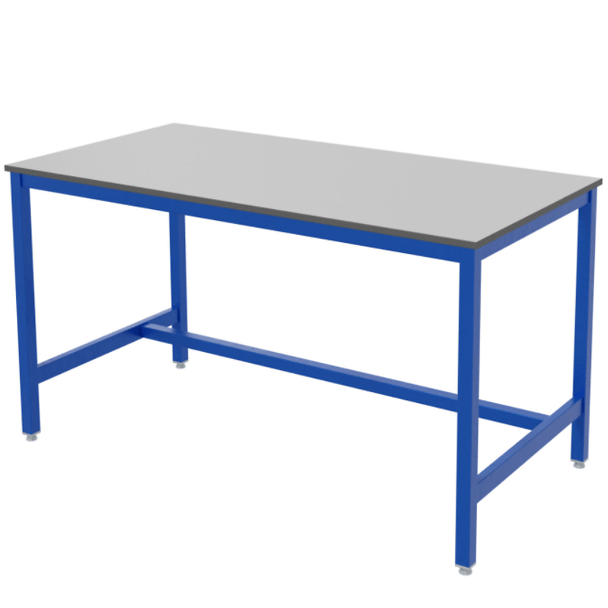 BiGDUG Fully Welded ESD Workbenches, BiGDUG Fully Welded ESD Workbenches, BiGDUG Fully Welded ESD Workbench | 840h x 1200w x 600d mm | Blue | T-Bar | 500kg UDL-0