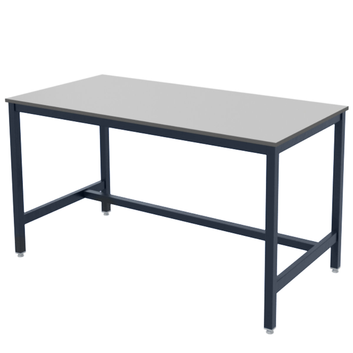BiGDUG Fully Welded ESD Workbenches, BiGDUG Fully Welded ESD Workbenches, BiGDUG Fully Welded ESD Workbench | 840h x 1200w x 600d mm | Dark Grey | T-Bar | 500kg UDL-0