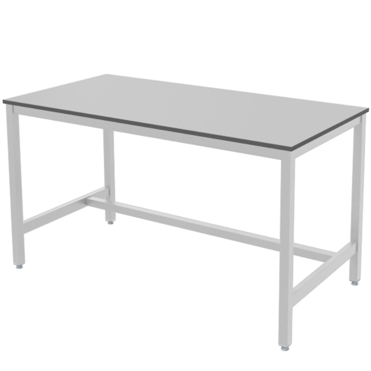 BiGDUG Fully Welded ESD Workbenches, BiGDUG Fully Welded ESD Workbenches, BiGDUG Fully Welded ESD Workbench | 840h x 1200w x 600d mm | Light Grey | T-Bar | 500kg UDL-0
