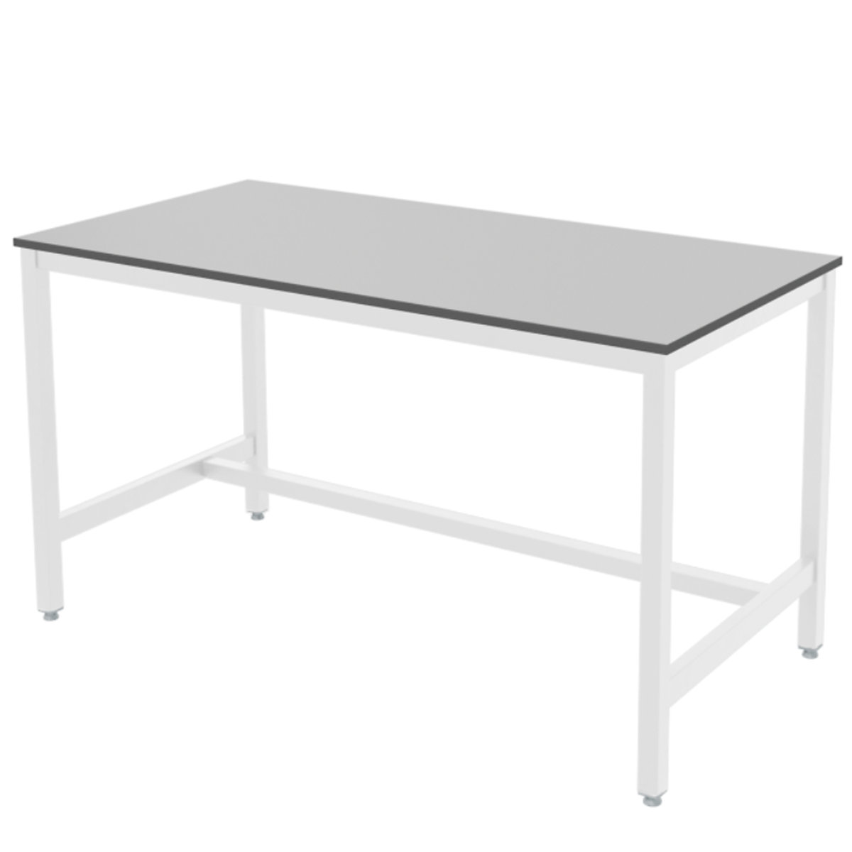 BiGDUG Fully Welded ESD Workbenches, BiGDUG Fully Welded ESD Workbenches, BiGDUG Fully Welded ESD Workbench | 840h x 1200w x 600d mm | White | T-Bar | 500kg UDL-0