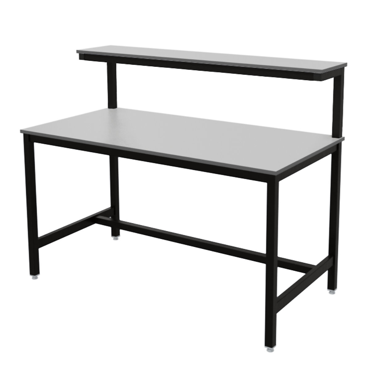 BiGDUG Fully Welded ESD Workstations, BiGDUG Fully Welded ESD Workstations, BiGDUG Fully Welded ESD Workstation | 840h x 1200w x 600d mm | Black | 500kg UDL-0