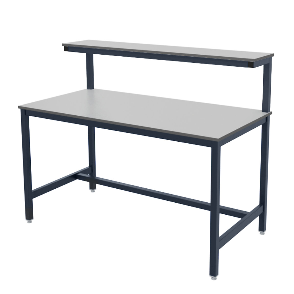 BiGDUG Fully Welded ESD Workstations, BiGDUG Fully Welded ESD Workstations, BiGDUG Fully Welded ESD Workstation | 840h x 1200w x 600d mm | Dark Grey | 500kg UDL-0