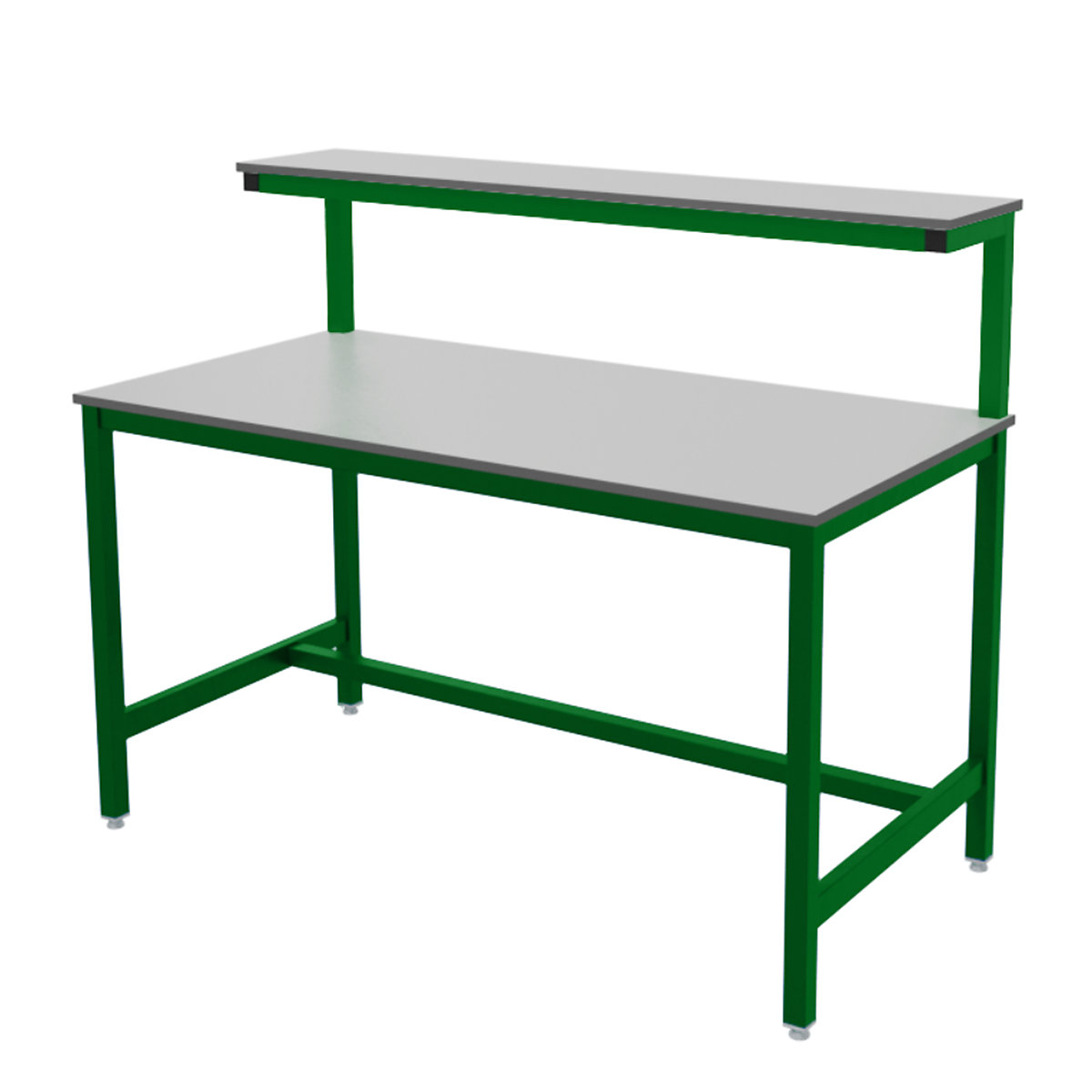 BiGDUG Fully Welded ESD Workstations, BiGDUG Fully Welded ESD Workstations, BiGDUG Fully Welded ESD Workstation | 840h x 1200w x 600d mm | Green | 500kg UDL-0