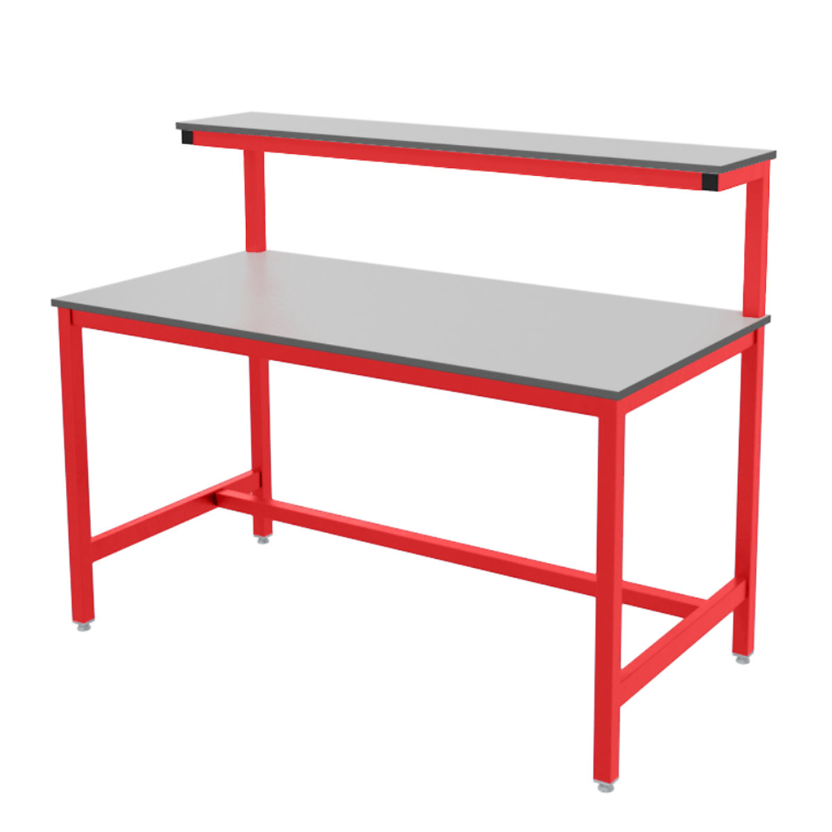 BiGDUG Fully Welded ESD Workstations, BiGDUG Fully Welded ESD Workstations, BiGDUG Fully Welded ESD Workstation | 840h x 1200w x 600d mm | Red | 500kg UDL-0