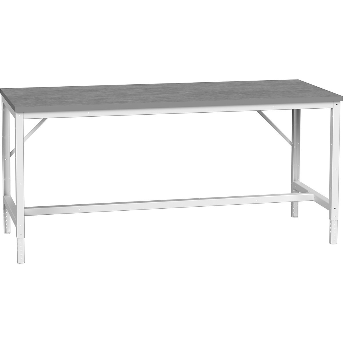 Bott Verso Height Adjustable ESD Framework Benches, Bott Verso Height Adjustable ESD Framework Benches, Bott Verso Height Adjustable ESD Framework Bench | 780-930h x 2000w x 800d mm | T-Bar Base | ESD Worktop | 400kg UDL-0