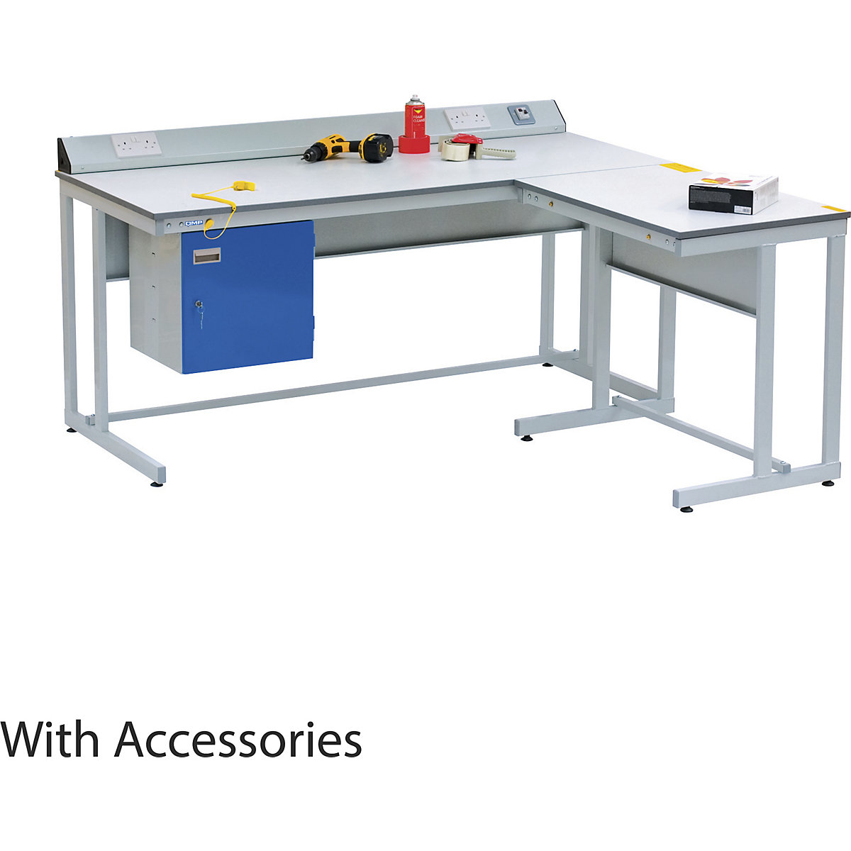Mercian ESD Cantilever Workbench (Product illustration 2)-1