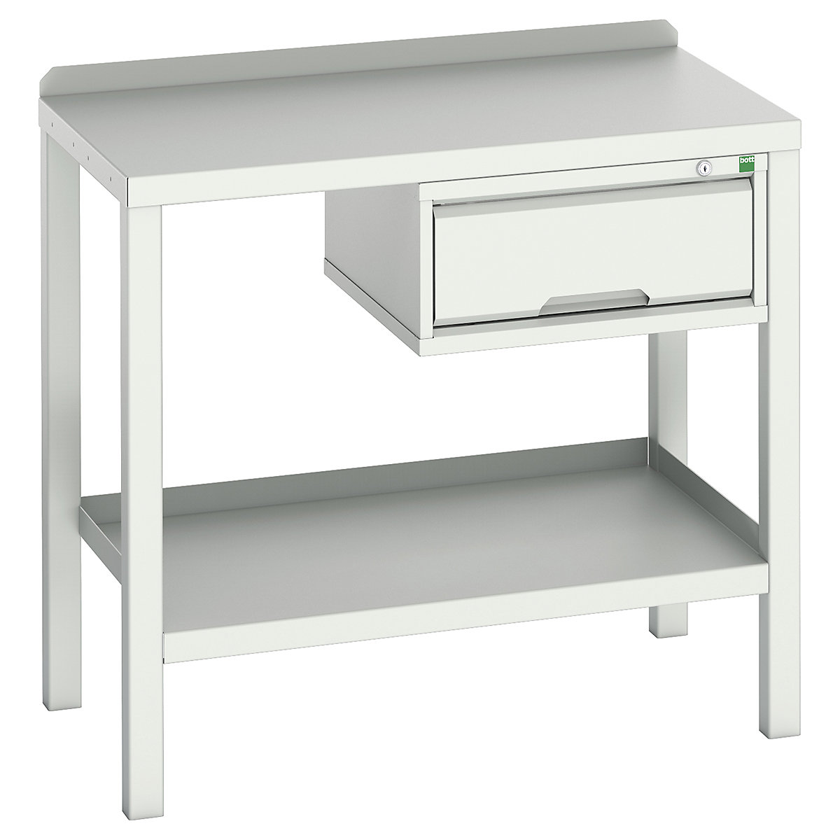 Bott Verso Fully Welded Benches, Bott Verso Fully Welded Benches, Bott Verso Welded Bench | Basic Bench | 910h x 1000w x 600d mm | Steel Worktop | 500kg UDL-0