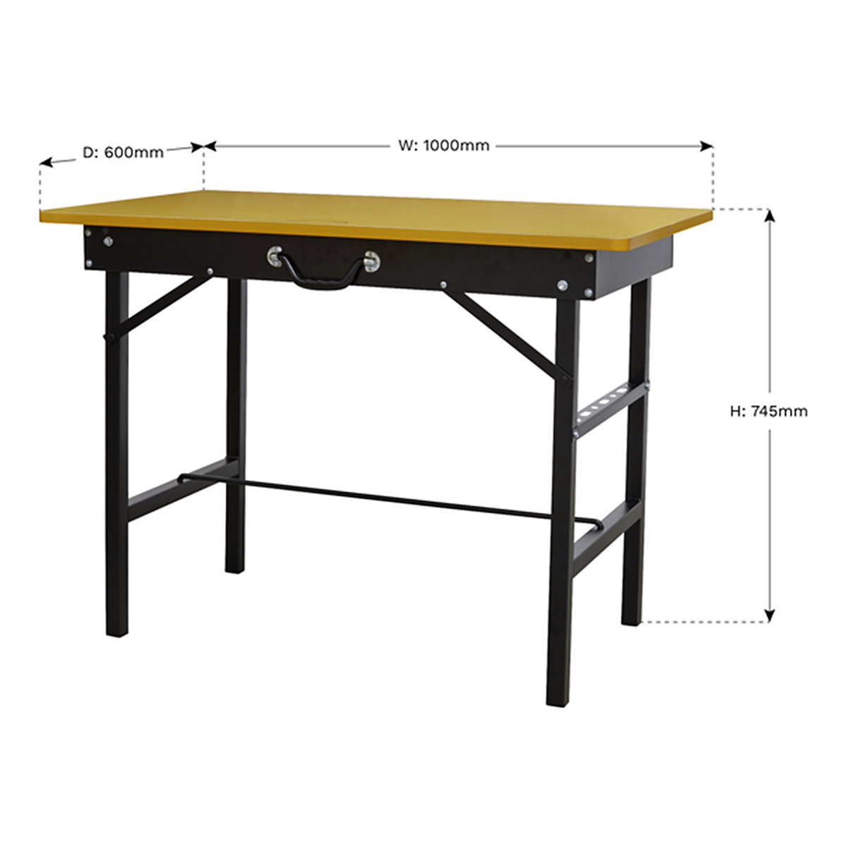 Sealey Portable Folding Workbench (Product illustration 5)-4