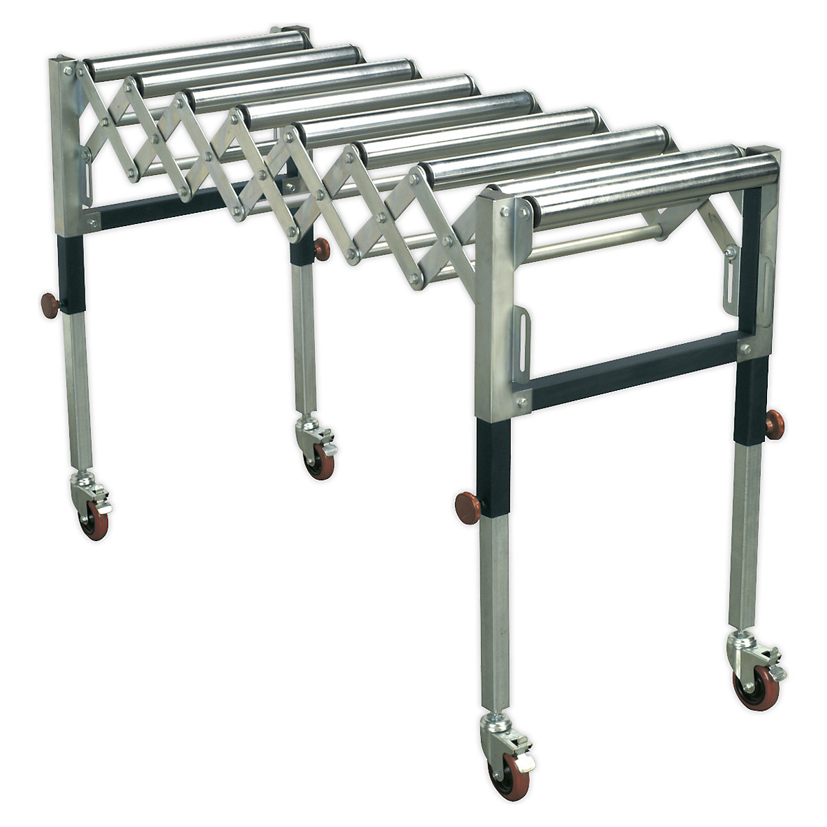 Sealey Single Roller Stand | 400kg Capacity, Sealey Single Roller Stand | 400kg Capacity, Sealey Adjustable Roller Stand | 430-1300mm | 130kg Capacity-0