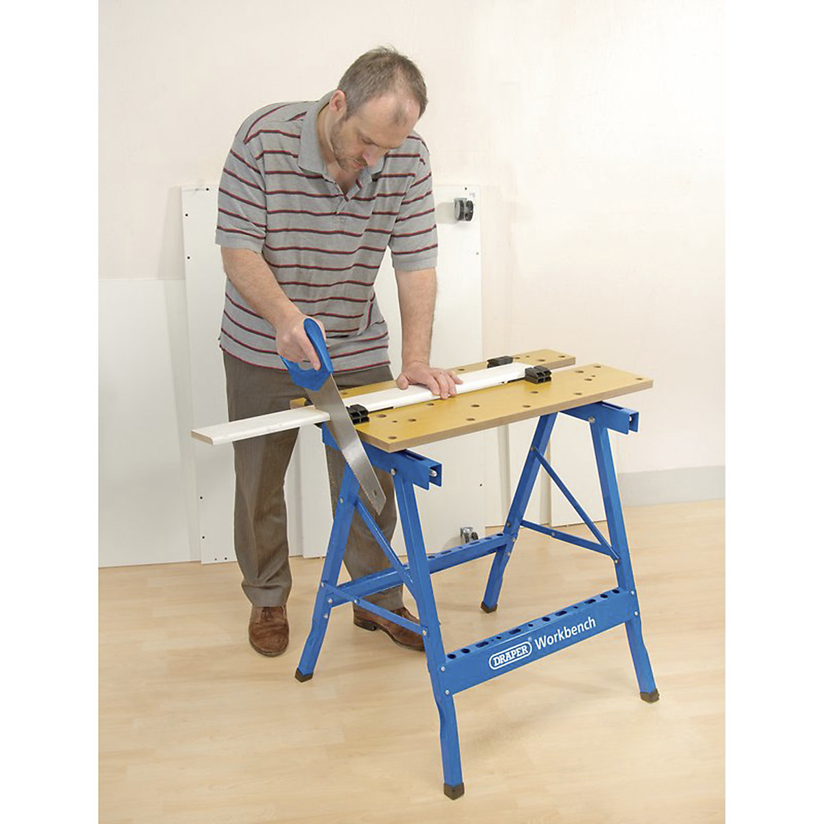 Draper Fold Down Workbench | 800mm (Product illustration 3)-2
