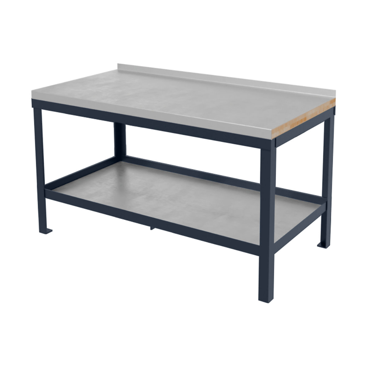 BiGDUG Super Heavy Duty Workbenches, BiGDUG Super Heavy Duty Workbenches, BiGDUG Super Heavy Duty Bench | 840h x 1200w x 600d mm | Dark Grey | Steel Worktop | 1500kg UDL-0