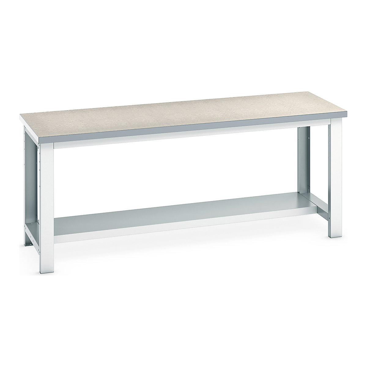 Bott Cubio Framework Benches, Bott Cubio Framework Benches, Bott Cubio Framework Bench | 840h x 2000w x 750d mm | Half Depth Shelf | Lino Worktop-0