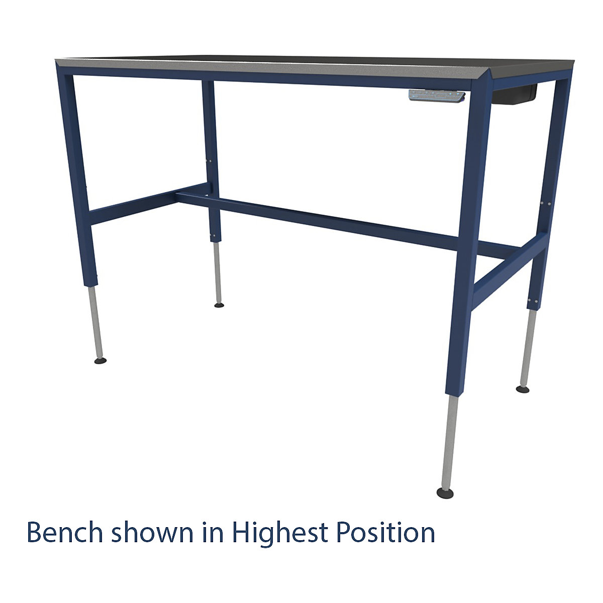 BiGDUG Heavy Duty Height Adjustable Workbenches | 600kg UDL (Product illustration 4)-3