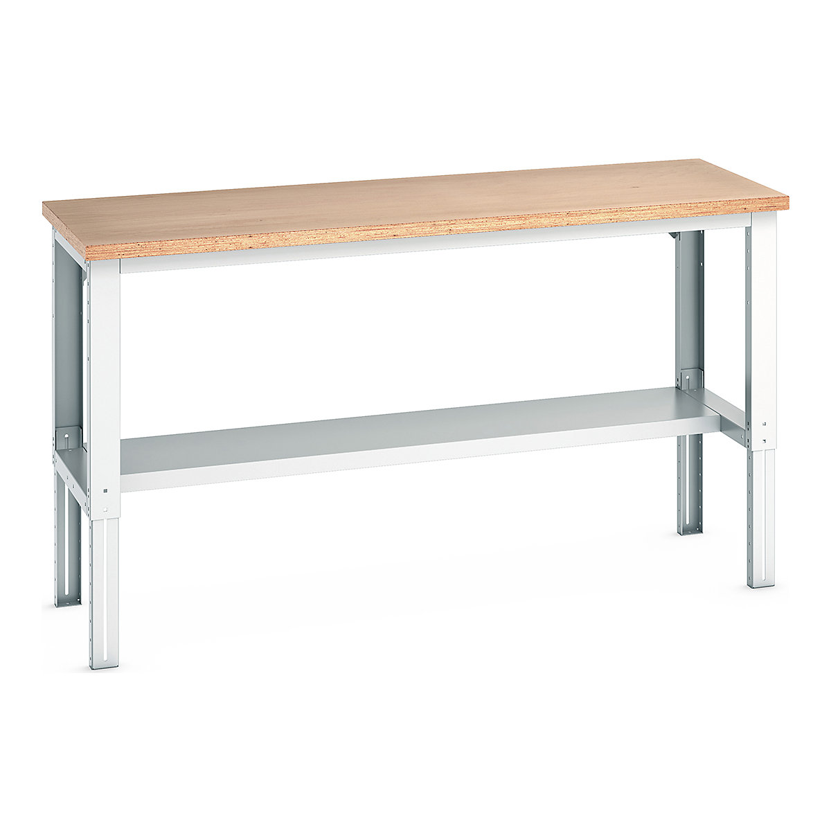 Bott Cubio Height Adjustable Framework Benches, Bott Cubio Height Adjustable Framework Benches, Bott Cubio Height Adjustable Framework Bench | 740 - 1140h x 2000w x 750d mm | Half Depth Shelf | MPX Worktop-0