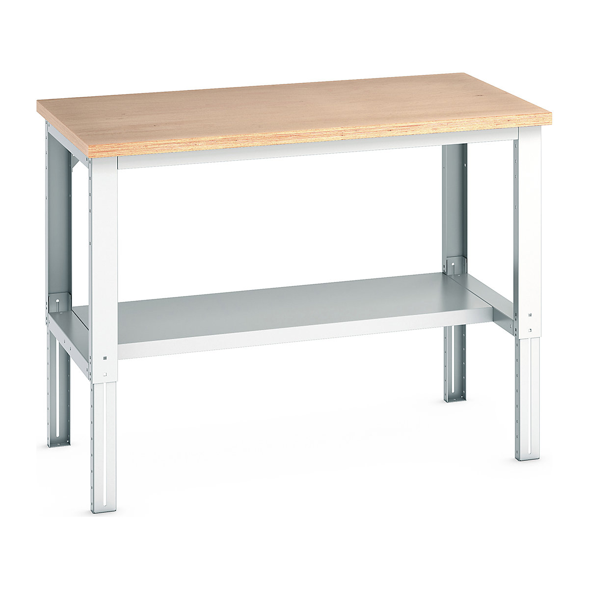 Bott Cubio Height Adjustable Framework Benches, Bott Cubio Height Adjustable Framework Benches, Bott Cubio Height Adjustable Framework Bench | 740 - 1140h x 1500w x 900d mm | Half Depth Shelf | MPX Worktop-0