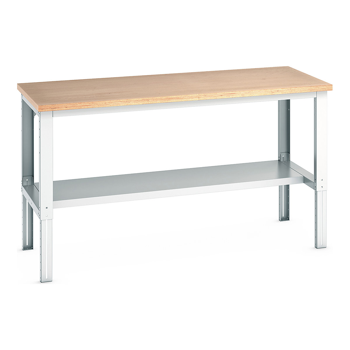 Bott Cubio Height Adjustable Framework Benches, Bott Cubio Height Adjustable Framework Benches, Bott Cubio Height Adjustable Framework Bench | 740 - 1140h x 2000w x 900d mm | Half Depth Shelf | MPX Worktop-0