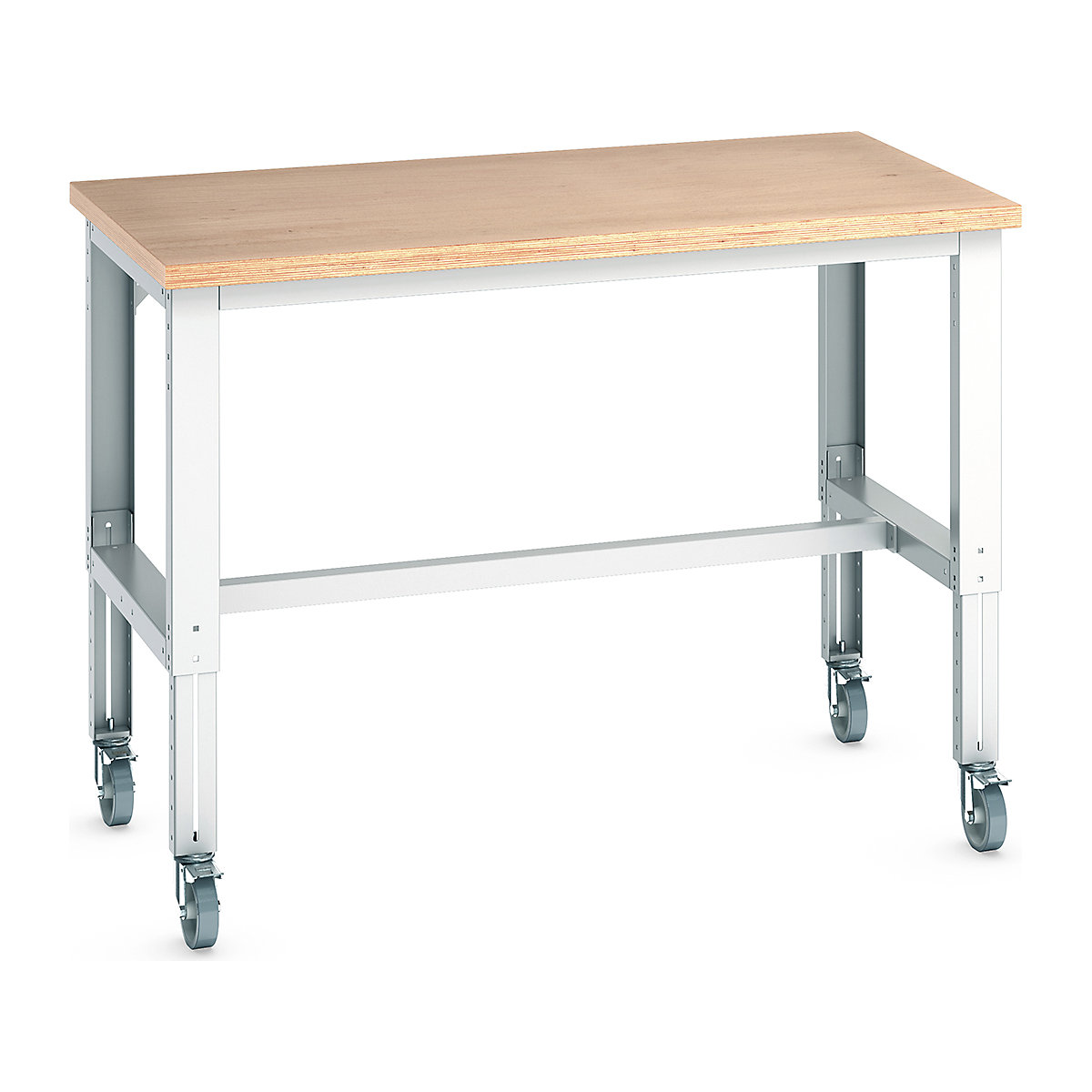 Bott Cubio Height Adjustable Framework Mobile Benches, Bott Cubio Height Adjustable Framework Mobile Benches, Bott Cubio Height Adjustable Framework Mobile Bench | 840 - 1140h x 1500w x 900d mm | T-Bar | MPX Worktop-0