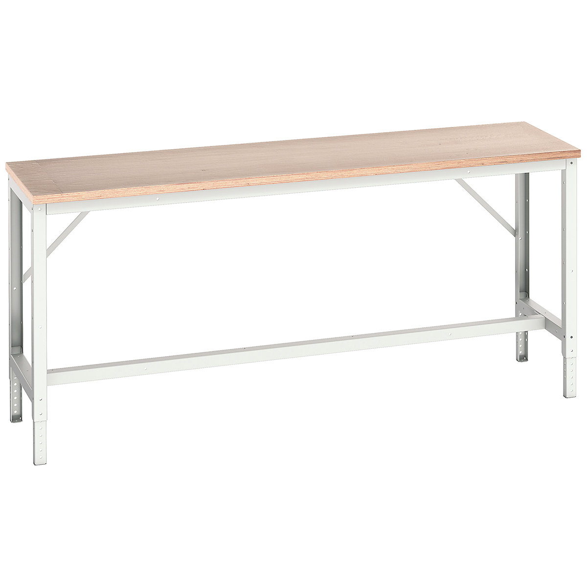 Bott Verso Height Adjustable Framework Benches | Quickship, Bott Verso Height Adjustable Framework Benches | Quickship, Bott Verso Quickship Height Adjustable Framework Bench | 780-930h x 2000w x 600d mm | T-Bar Base | MPX Worktop | 600kg UDL-2