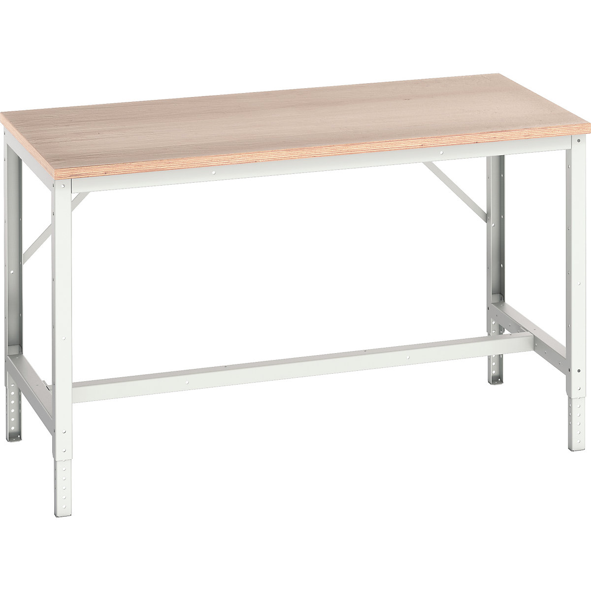 Bott Verso Height Adjustable Framework Benches, Bott Verso Height Adjustable Framework Benches, Bott Verso Height Adjustable Framework Bench | 780-930h x 1500w x 800d mm | T-Bar Base | MPX Worktop | 600kg UDL-0