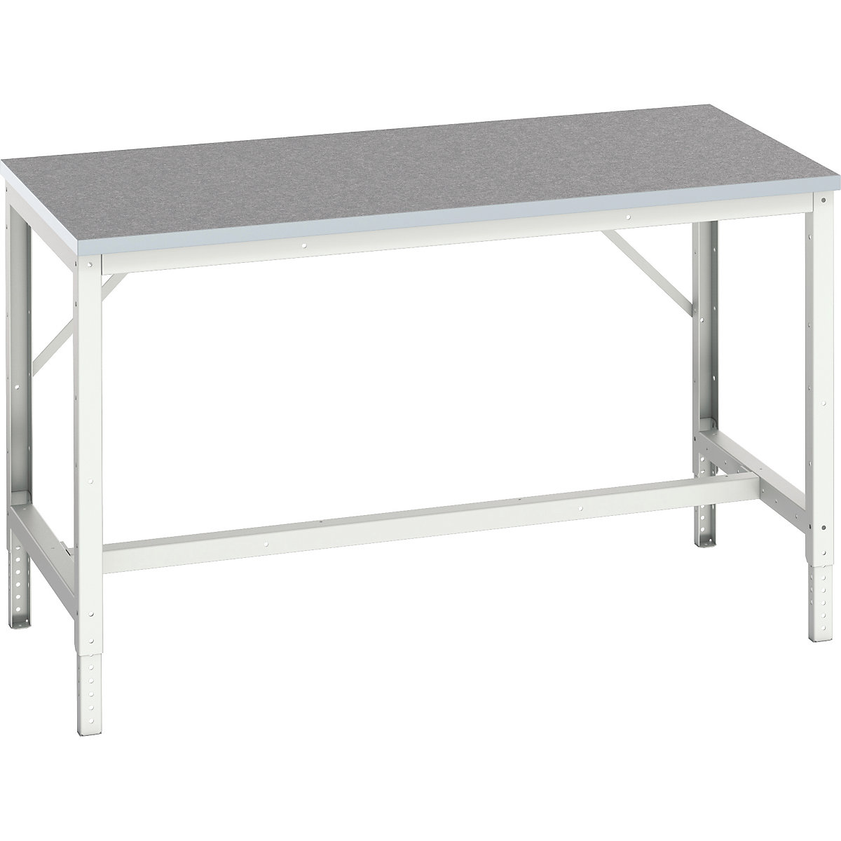 Bott Verso Height Adjustable Framework Benches, Bott Verso Height Adjustable Framework Benches, Bott Verso Height Adjustable Framework Bench | 780-930h x 1500w x 800d mm | T-Bar Base | Lino Worktop | 400kg UDL-0