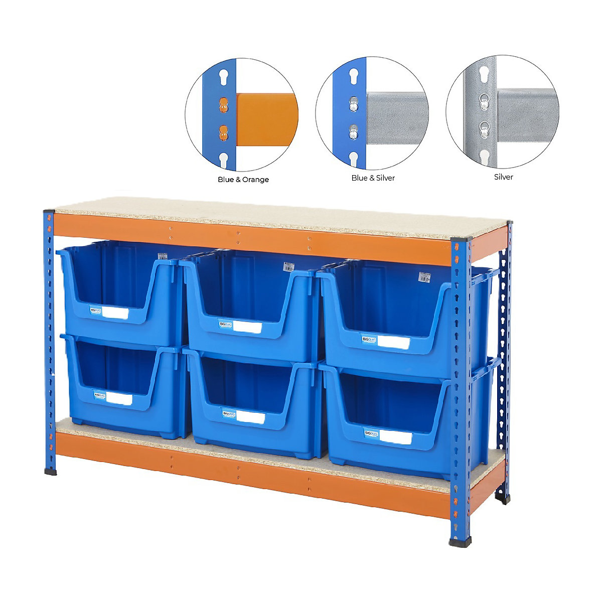 BiG400 Workbench With Pick Bins