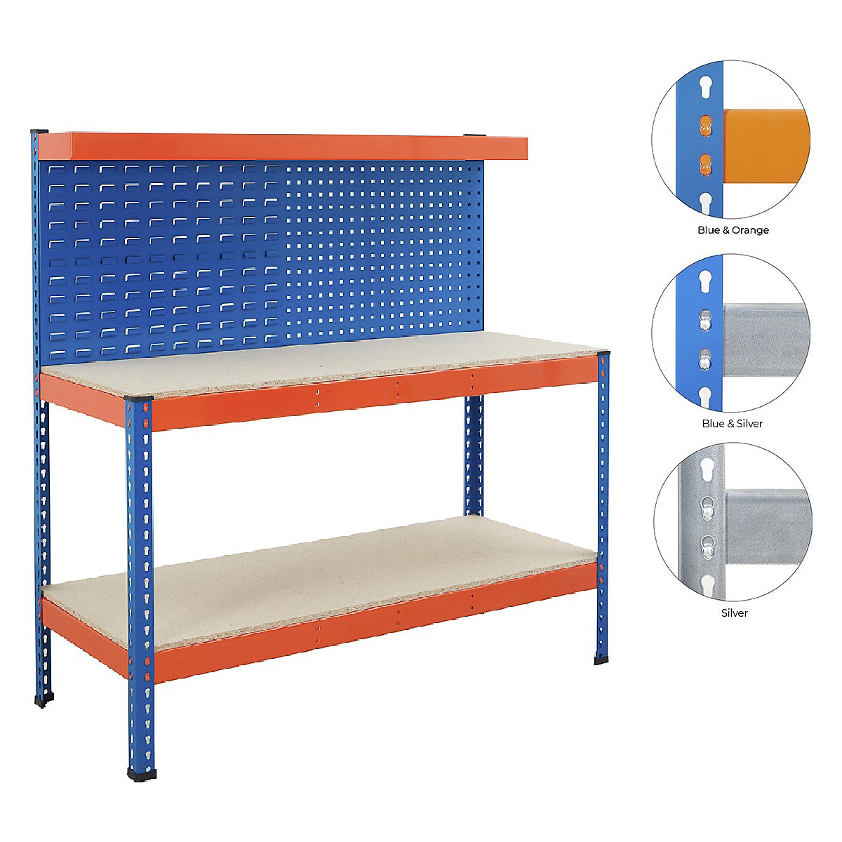 BiG400 Workstations With Back Panels (Product illustration 2)-1