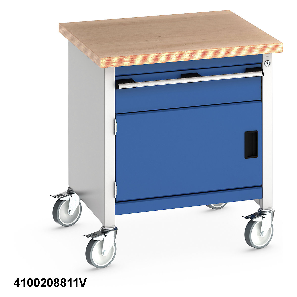 Bott Cubio Mobile Storage Benches | 750 Wide (Product illustration 14)-13